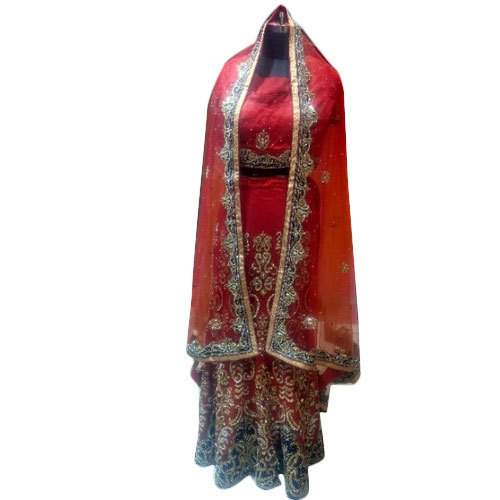 Red Bridal Lehenga