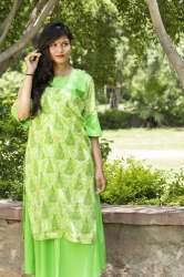 cotton straight kurtis