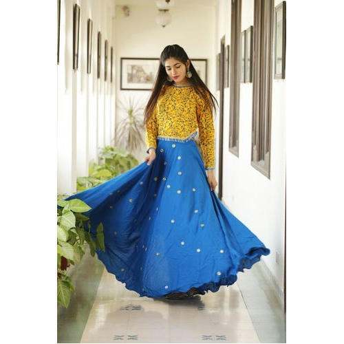 Ladies Designer long  Indo Western Dress by Srishti Techno Solutions