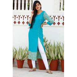 Ladies long sleeve Cotton Kurti