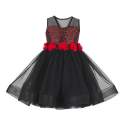 Black party wear baby Frock