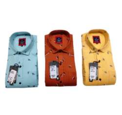 Mens cotton Full Sleeves Print Shirt