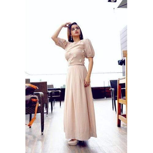 Crop Top With Skirt by Kriti J