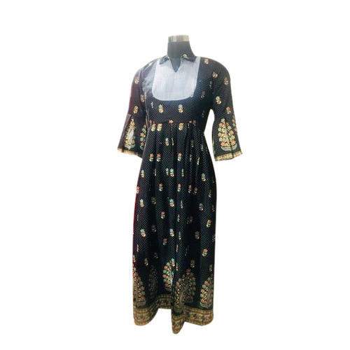 Ladies Black Designer Kurti