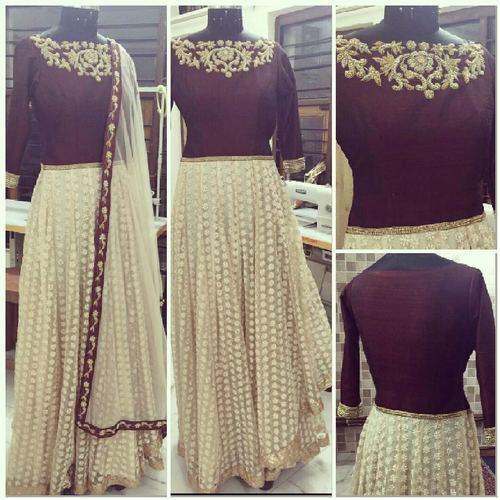 Maroon Lehenga
