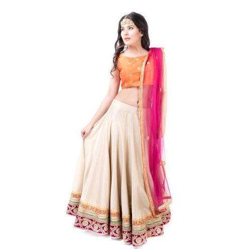 Orange Lehenga Choli