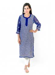 Long Chikan Kurtis 