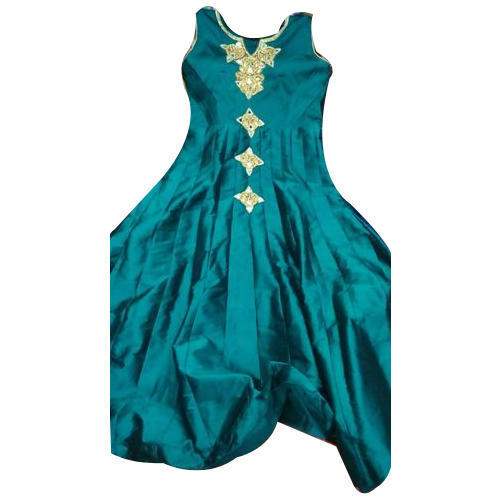 Long Silk Anarkali Kurti