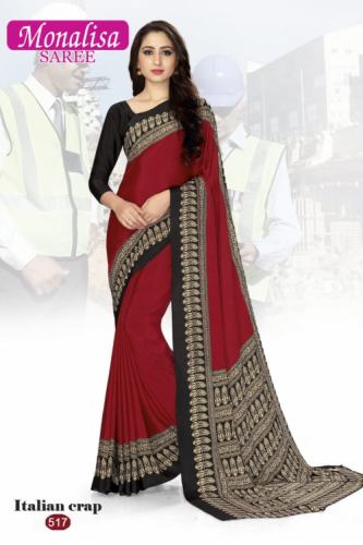 Uniform Saree12 by Paras textiles