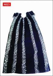 Ladies Half Sleeves Batik Plen Nighty