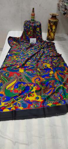 Bishnupuri Katan Silk Saree
