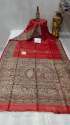 Hand Painted Tusser Ghicha Silk Saree thumb 7
