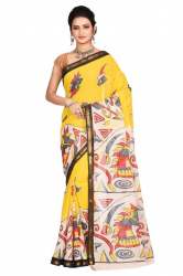 Printed Cotton Malmal Sarees