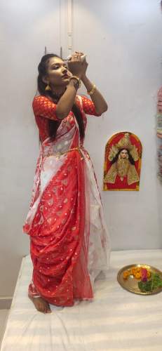 Soft Jamdani Saree by sampurna boutique