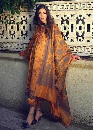Unique Designer Pakistani Lawn Unstitched Suit by Panaacheindians