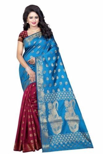 Beautiful Banarasi Cotton Silk Saree10