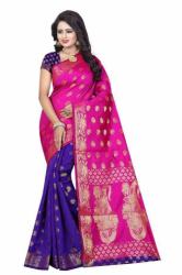 Beautiful Banarasi Cotton Silk Saree5