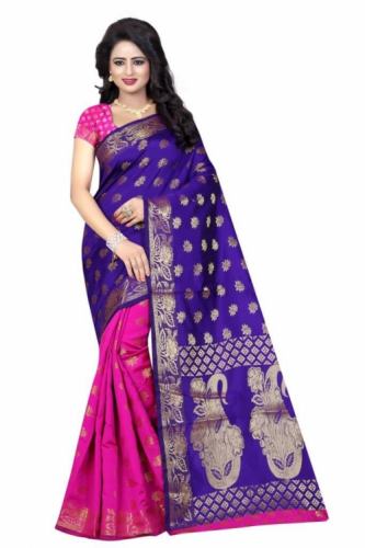 Beautiful Banarasi Cotton Silk Saree9