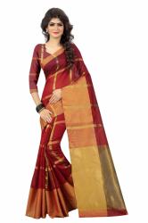 Cotton Checks Saree3