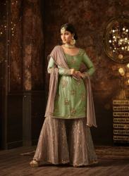 Net parrot Embroidery Work 