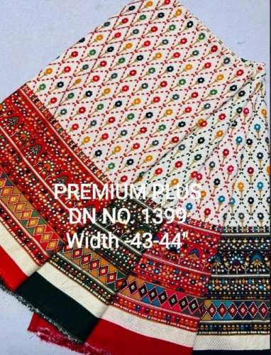 14kg Foil Printed Rayon Fabric for Kurtis  by Simandhar Textile