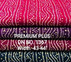 Bandhani Print Rayon Fabric 