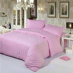 satin stripe bedsheet