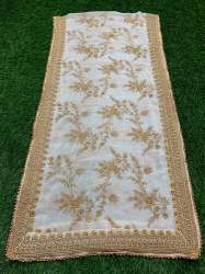 Embroidered Sherwani Stole/ Dupatta 