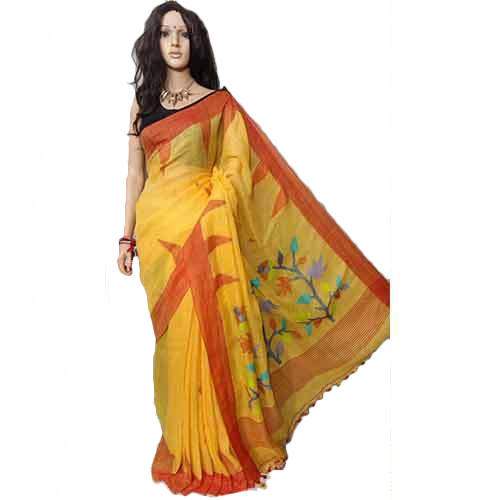 Cotton Handloom Saree