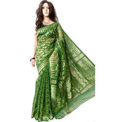 Dhakai Jamdani Saree