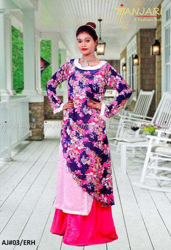 Floral Print Kurti 