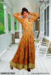 Long Dress With Khadi Patch Work