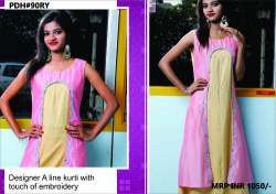 Rayon Kurti With Embroidery