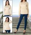 Girls creme Full Sleeve Tees