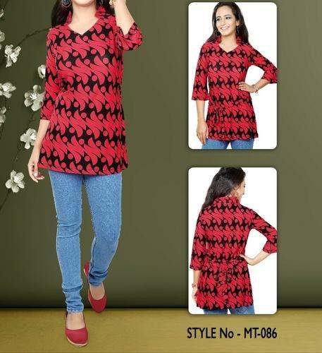 Ladies Printed Top 01