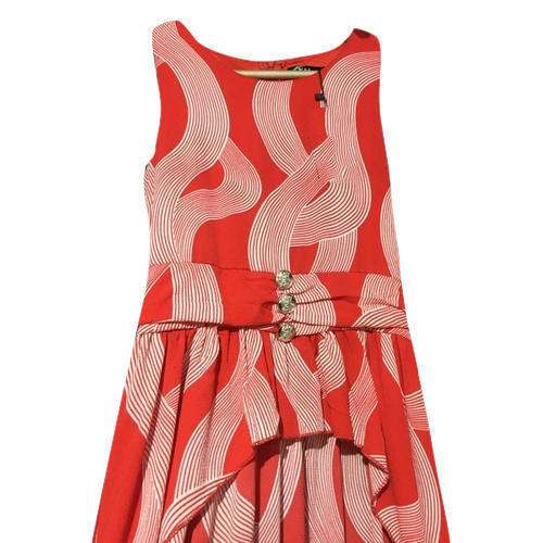 Sleeveless Western Dress