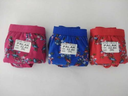 3 color ladies undergarments set 