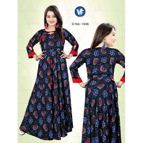 Printed Party Wear Kurti