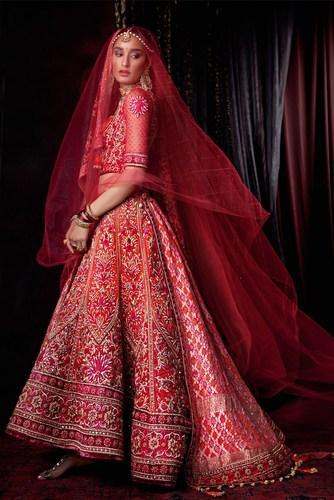 Zardoshi Work Designer Lehenga by Shreeji NX