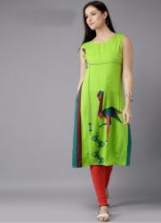 American Crepe Kurti2