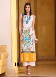 American Crepe Kurti3