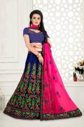 BD Blue Lehenga0