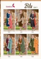 Bitu-1 Kurti Pant Dupatta by keeloo