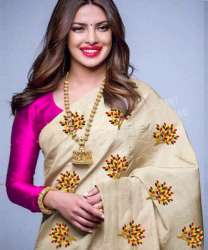 Butta Work Silk Saree