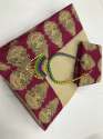 Chanderi Silk Print Saree thumb 10