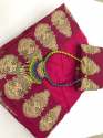 Chanderi Silk Print Saree thumb 7