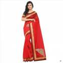 CHANDERI WITH BUTTA SAREE IN TURQUOISE thumb 3