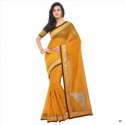 CHANDERI WITH BUTTA SAREE IN TURQUOISE thumb 5