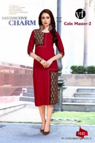 COIN MASTER VOL-2 FANCY KURTIS 