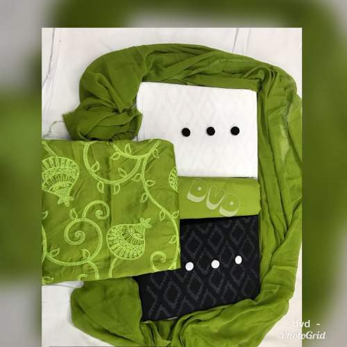 Designer  3 Top Dress Material Combo 